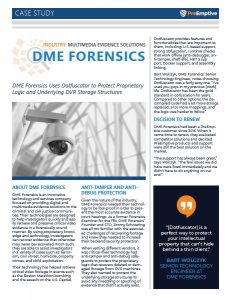 DME Forensics Case Study